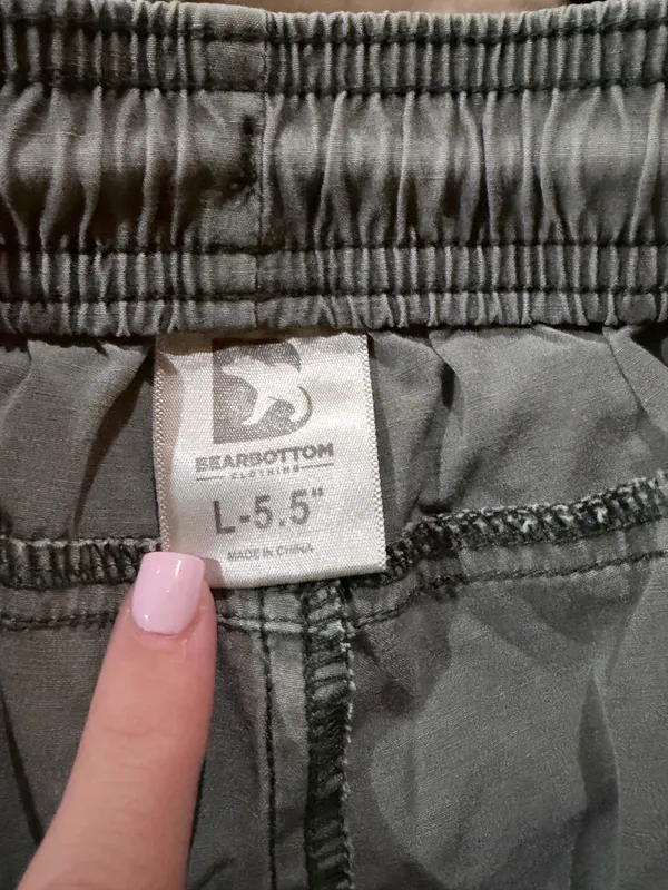 Grey Bearbottom Men’s shorts Gray Size L - Image 2