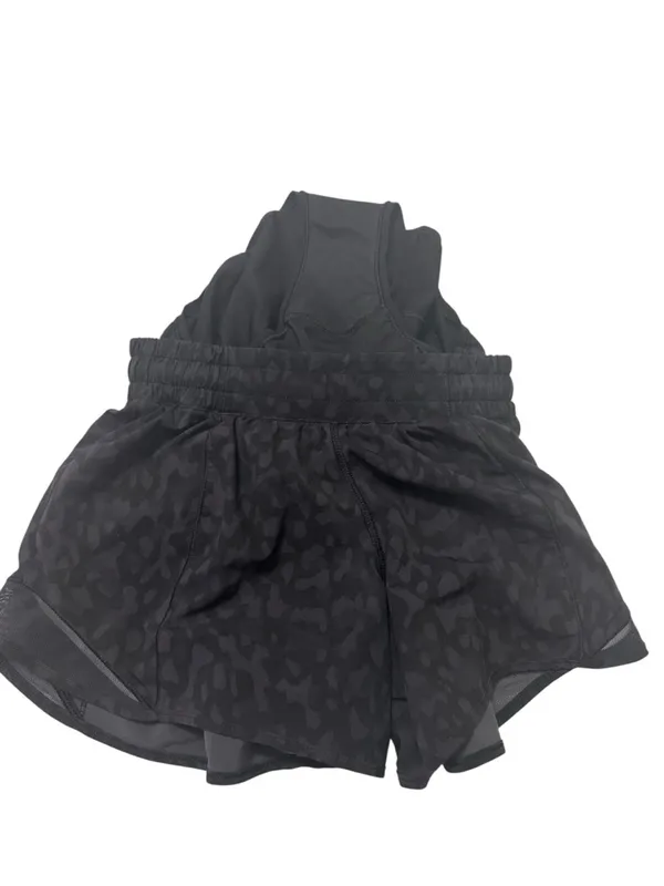 Lululemon Black Camo Hotty Hot Shorts - Image 4