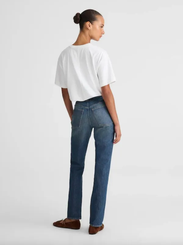 Madewell The Perfect Vintage Jean High Rise Tapered Jeans Blue Size 25 - Image 2