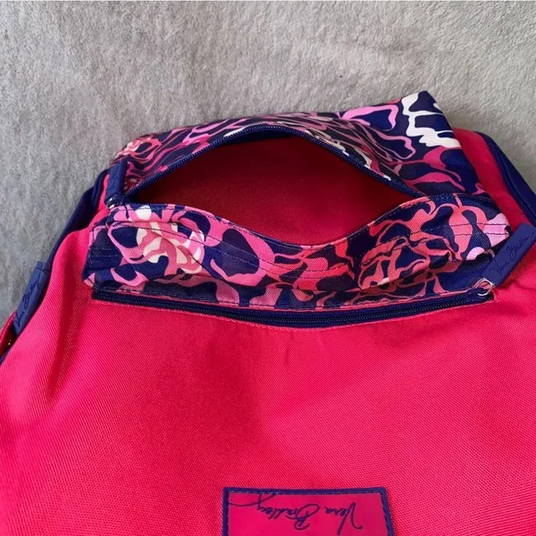 Vera Bradley large backpack in pink and purple - Image 7