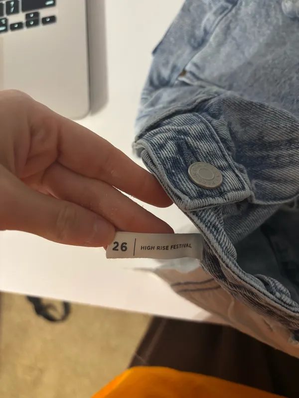 High rise pacsun jean shorts - Image 4