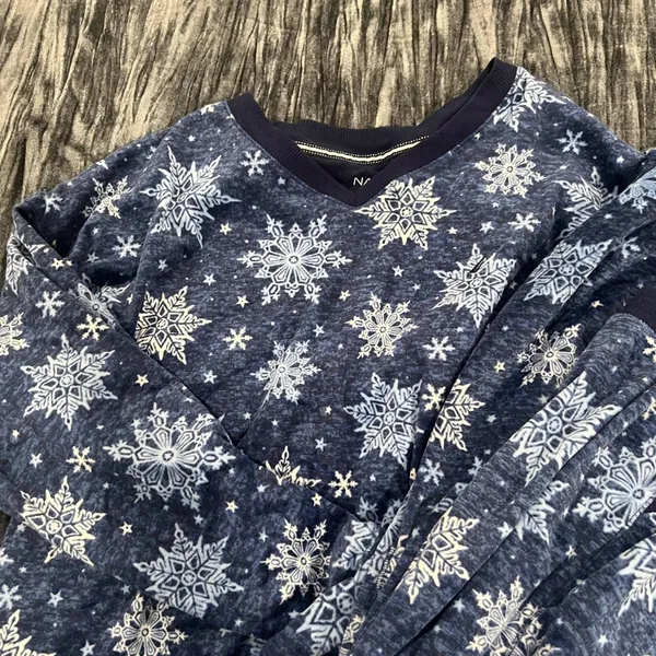 Snowflake Print Pajama Set by Nautica - Image 4