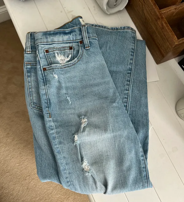 Abercrombie The Boyfriend Mid rise Jeans - Image 2