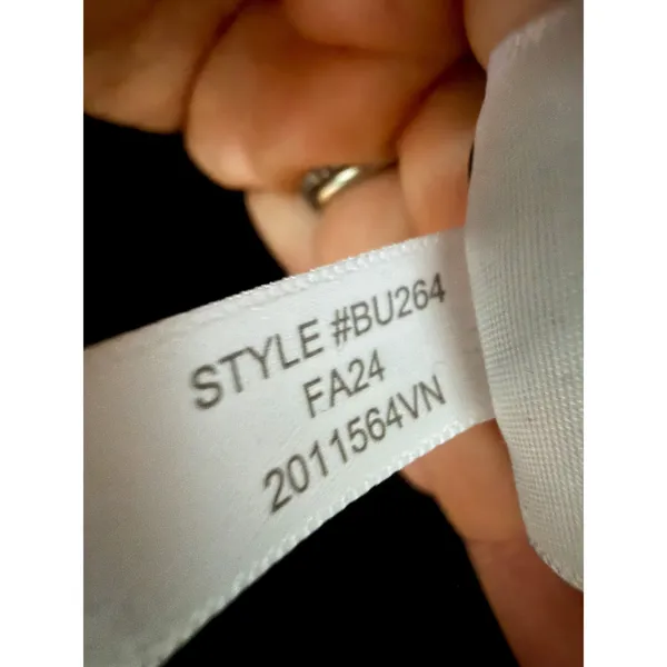 J.Crew Factory | City Coat with Button Neck Black Wool Blend | Sz 10P - Image 12