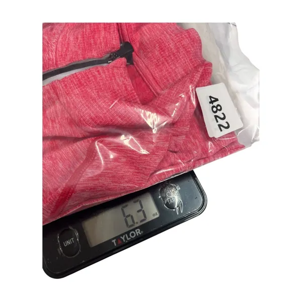 Victorias Secret Pink Active Top Womens Medium Pink Quarter Zip Yoga Gym Workout - Image 11
