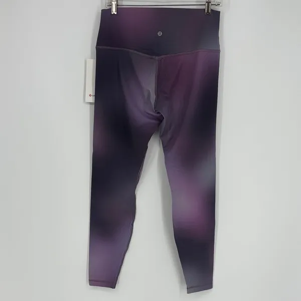 Lululemon Align High-Rise Pant 28” Aurora Haze Purple Multi Women's Size 12 NWT! - Image 8