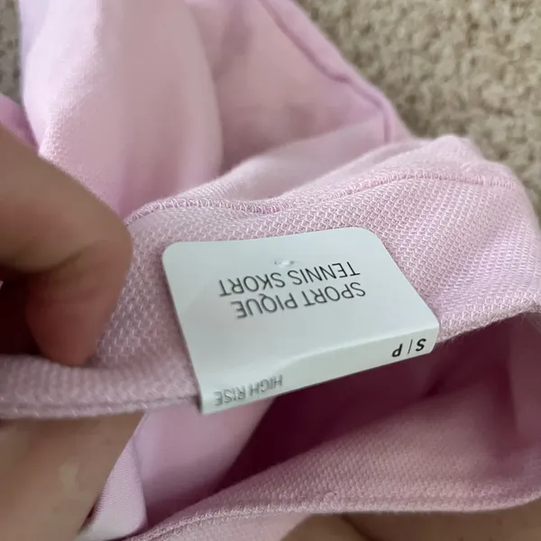 PINK - Victoria's Secret High rise pink pique sport tennis skort never worn - Image 7