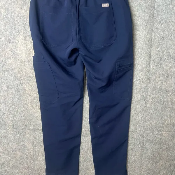 FIGS Woman Size‎ XXS Navy Blue Medical Pregnancy Srub Pants P0 3699 - Image 7