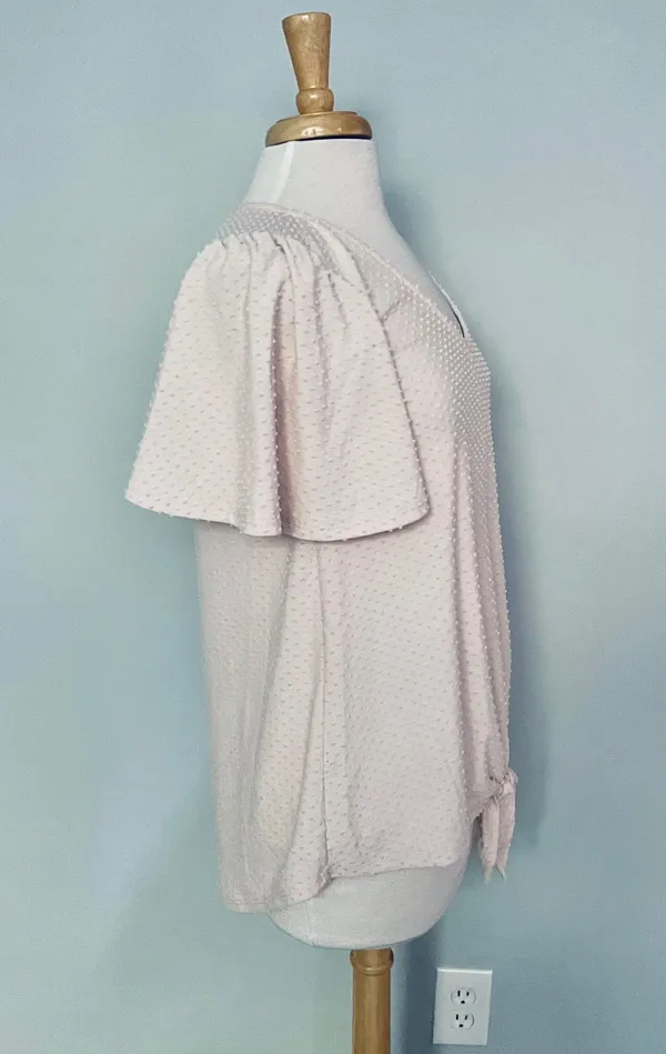 Pinkblush Maternity Pale Light Pink Polka Dot Too - Image 2