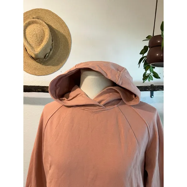 Lululemon Pink Pastel Hooded Scuba Hoodie Size 2 - Image 5