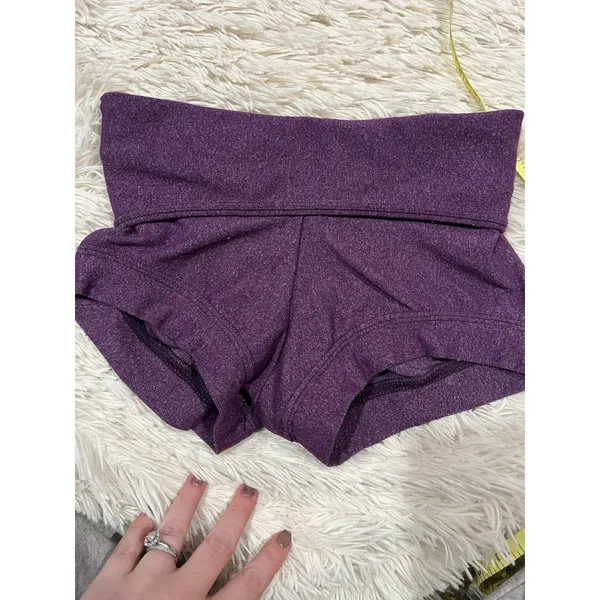 Ktrna Dance Short Size XS Adult : Purple Dance Short Heather X-Small - Image 6