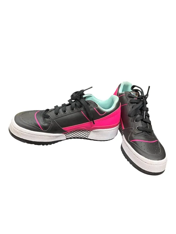 Adidas GY4667 wms Originals Forum bold shock pink black low sneakers sz 9 SKU 10 - Image 2