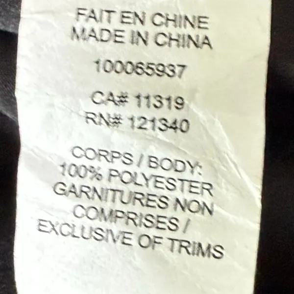 Garage Rhinestone-Strap Scarf Tank Top Black Handkerchief Crop Top Size Small - Image 9