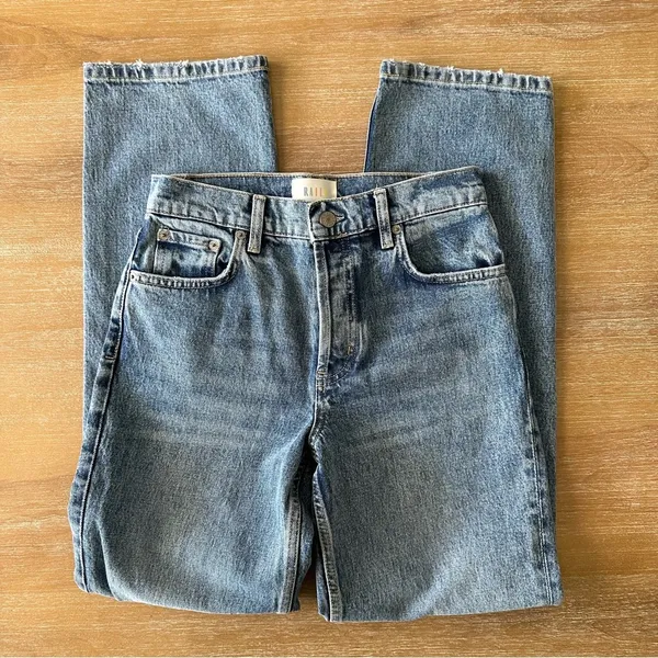 Rails The Topanga High Rise Straight Distressed Jeans - Image 4