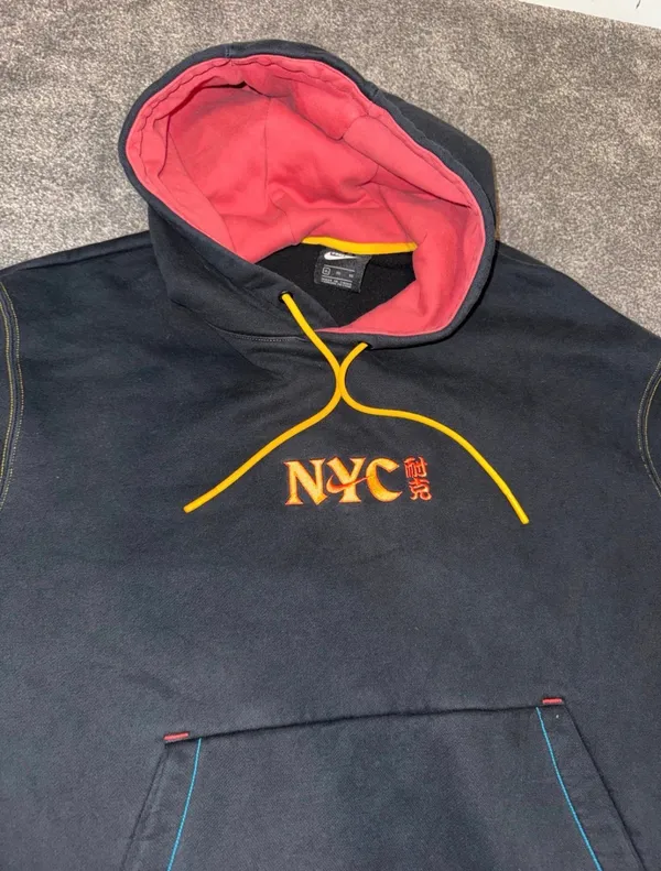 Black Nike NYC Hoodie - Image 2