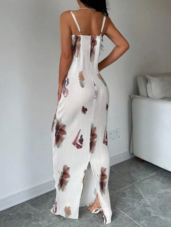 SheIn Long White Maxi Dress - Image 2