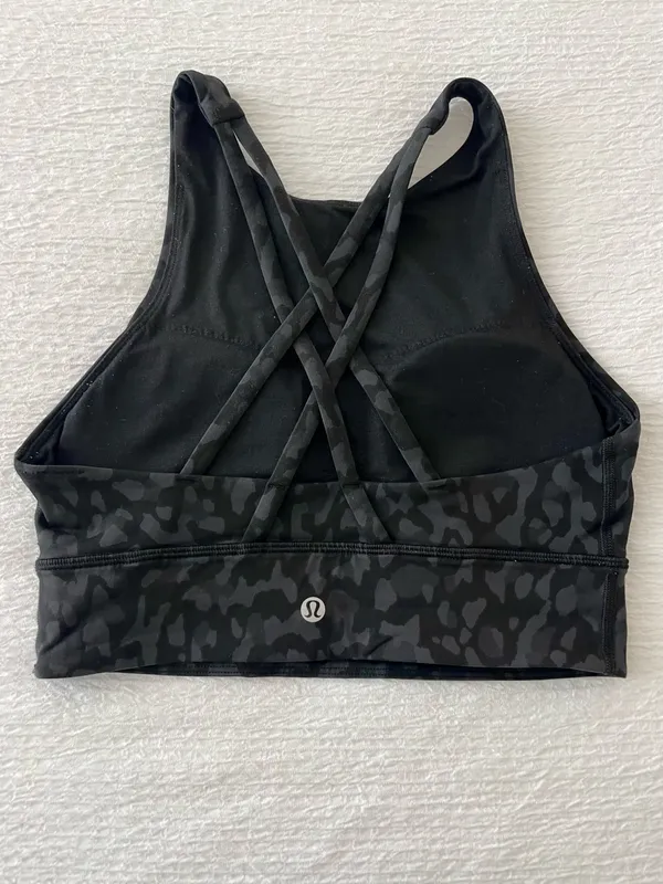 Lululemon High Neck Energy Bra Long Line - Image 2
