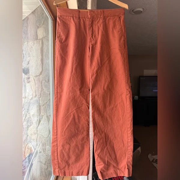Levi's Women's Wide-Leg Trousers in Rust Orange - Image 2