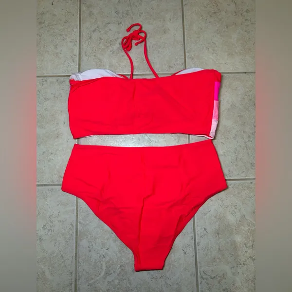 SheIn Neon pink bikini - Image 2