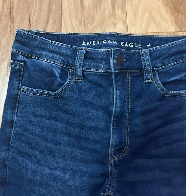 American Eagle Skinny Jeans, navy blue - Image 2