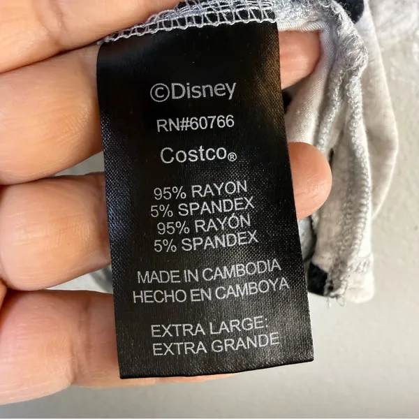 Disney short pajama set Black Mickey Design SZ:XL - Image 8