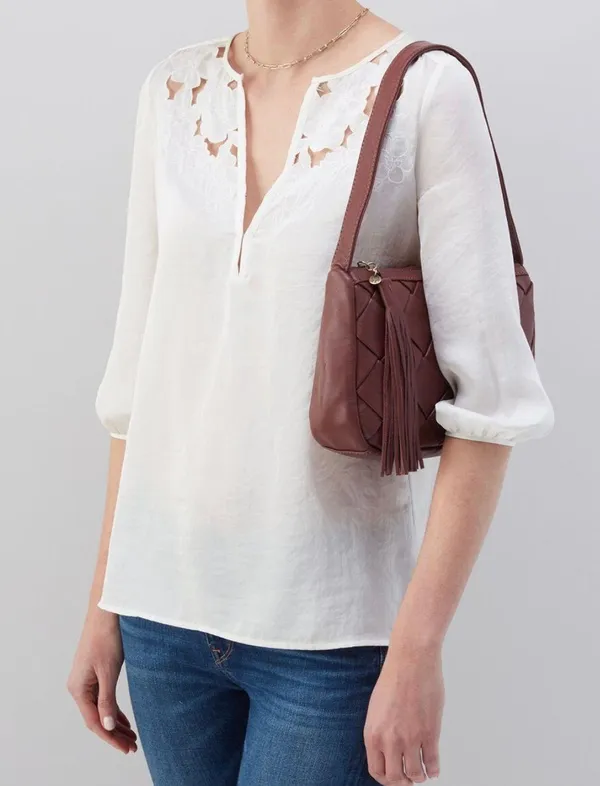 HOBO kole shoulder bag soft leather berry - Image 3