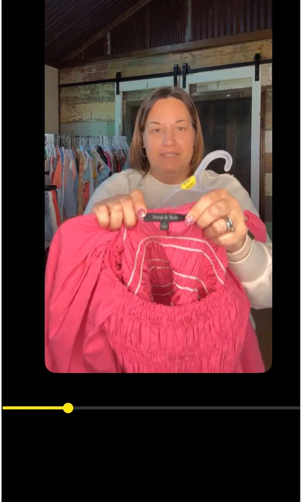 Strut & Bolt Top Ruffle - Image 5