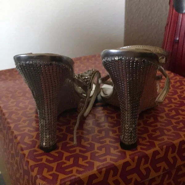 Sandals Silver Size 8.5 - Image 3