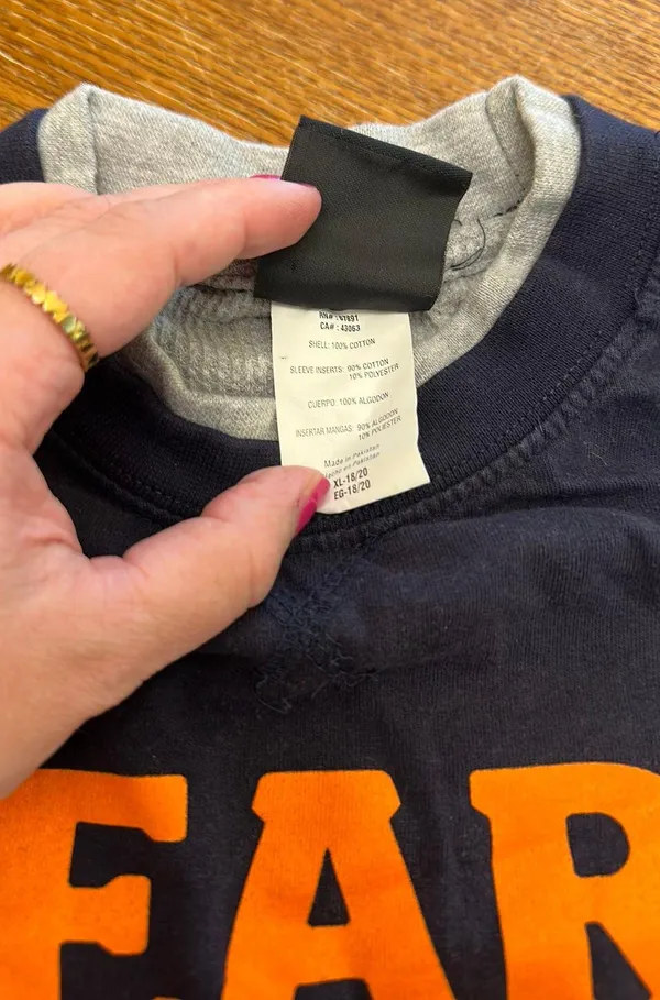 Reebok Chicago Bears Long Sleeve Shirt - Image 6