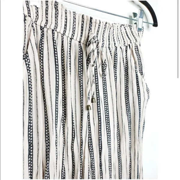 Joe B by Joe Benbasset Striped Linen Casual Pants Size M - Image 3