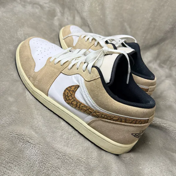 Nike Air Jordan Air Jordan 1 Low tan men’s shoes size 11.5 - Image 4