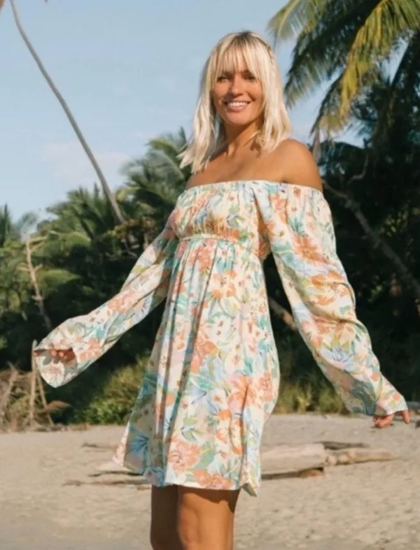Billabong Floral Tropical Dress - Image 2