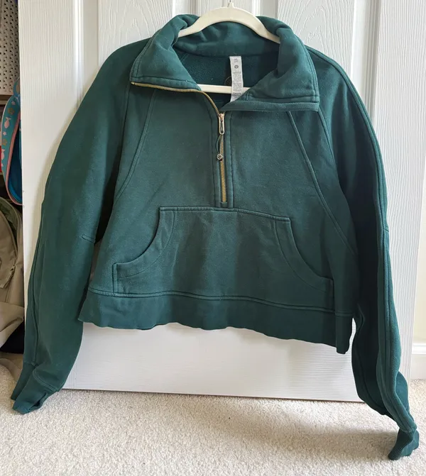Lululemon Oversized Scuba Funnel Neck Half-Zip - Image 2