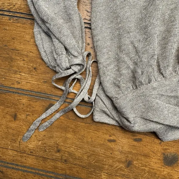 free people long sleeve top With Toe Up‎ Sleeves Flowy Size Small Fall Winter - Image 3