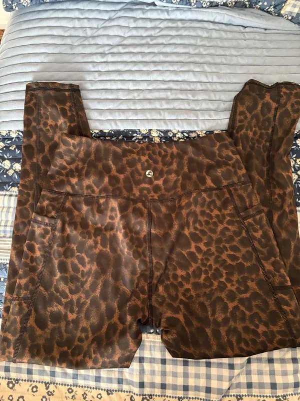 Leggings leopard Brown Size M - Image 3