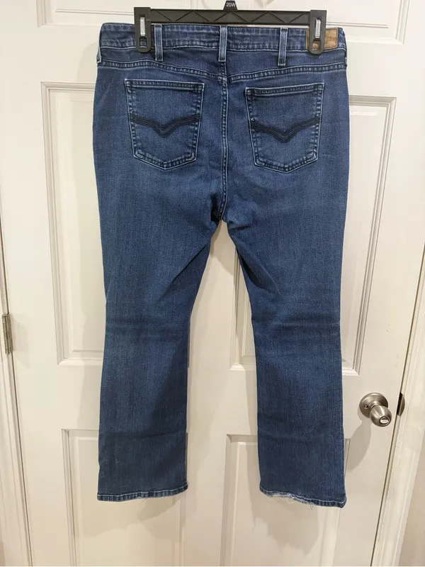 Harley-Davidson Women’s Blue Denim Bootcut Jeans Size 33 Petite - Image 4