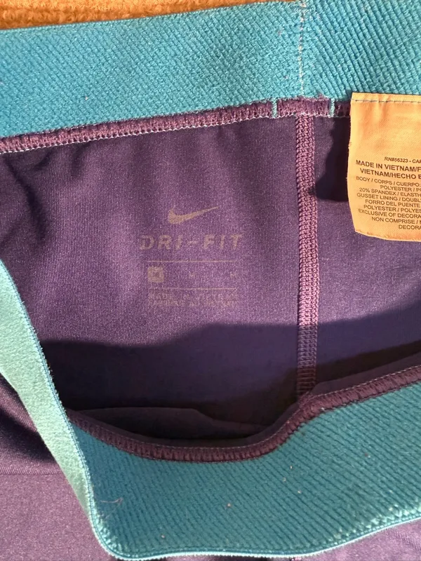 Nike Pro Women’s 3” Blue Compression Shorts Athletic Training Performance - M - Image 4