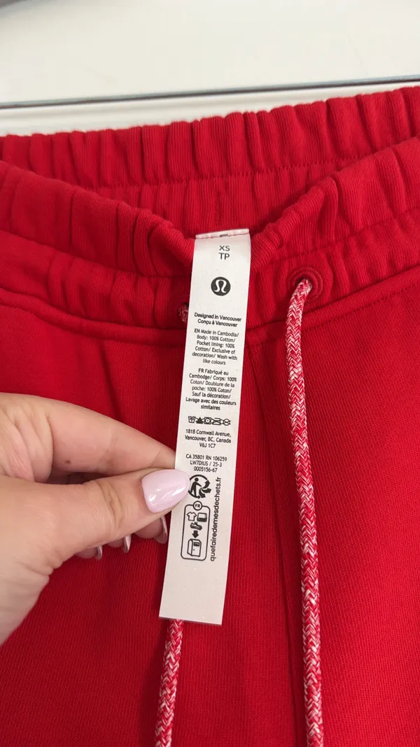 Lululemon XS French Terry Tennis Short - Image 8