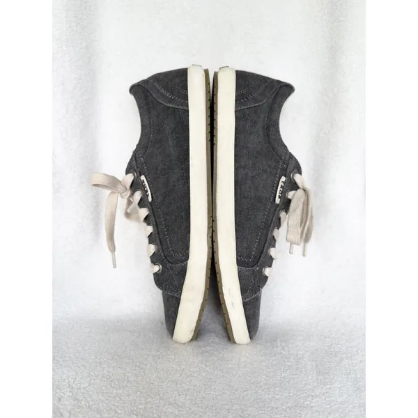 Taos Star Women’s Charcoal Gray Canvas Sneakers Lace Up Arch Support Size 8.5 - Image 5