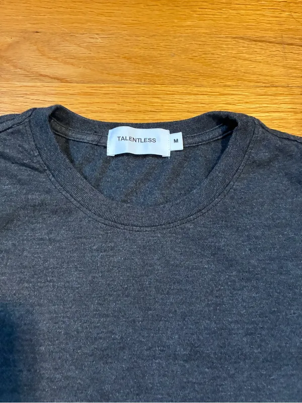 Talentless Short Sleeve T-shirt Dark Gray Women's Medium - Image 4
