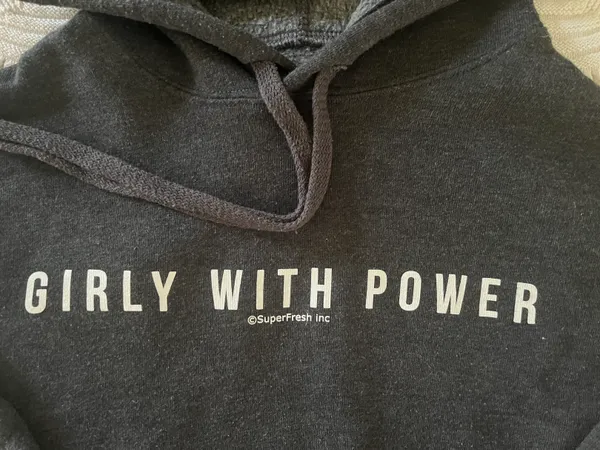 Cropped Hoodie Sweatshirt - Image 2