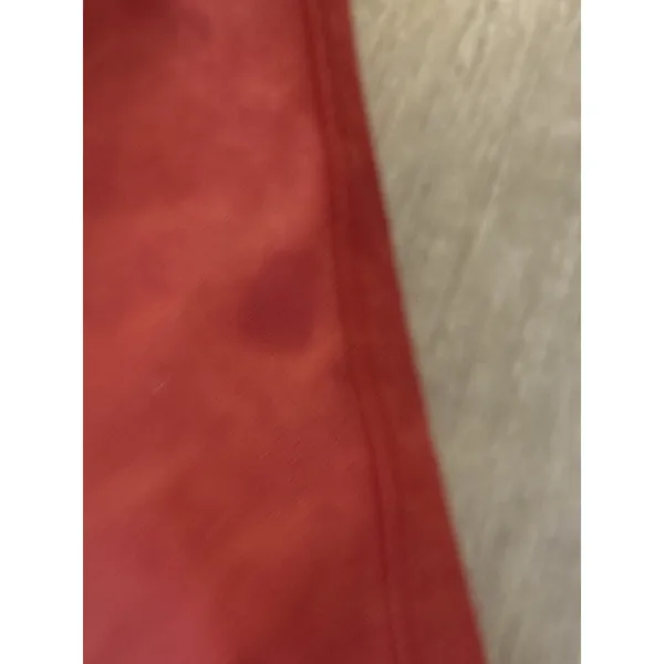 Vtg Red Leather Millyn Fur‎ Collar Coat Jacket 80's Glam Mob - Image 7