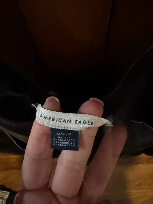 American Eagle Leather mini Dress - Image 3
