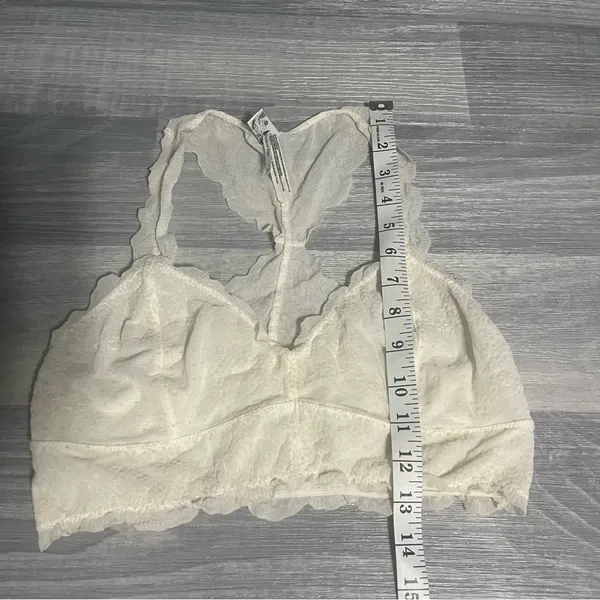 Free People Intimately Gallon Racerback Bralette; Medium - Image 3