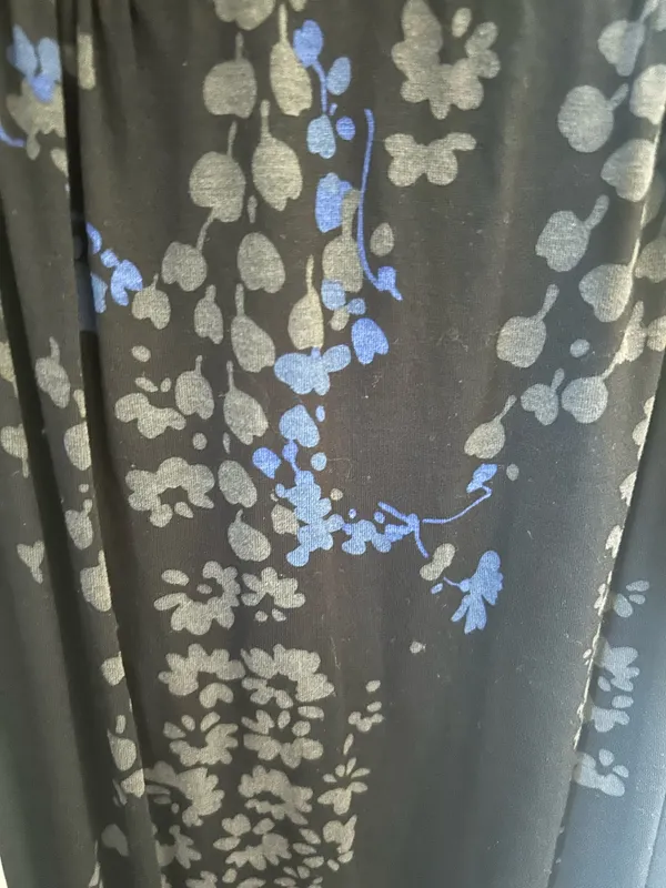 Express Black Floral Maxi Dress  - Image 4
