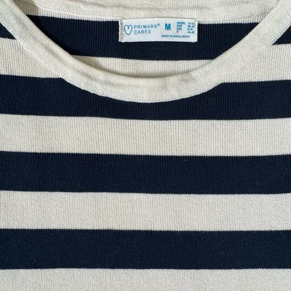 Primark Striped Sleeveless Knit Top - Image 3