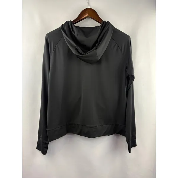 Women’s Mondetta Large Black Athletic Zip-Up Hoodie - Image 3