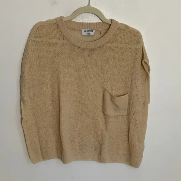 LNA Loma‎ Semi Sheer sweater size medium - Image 5