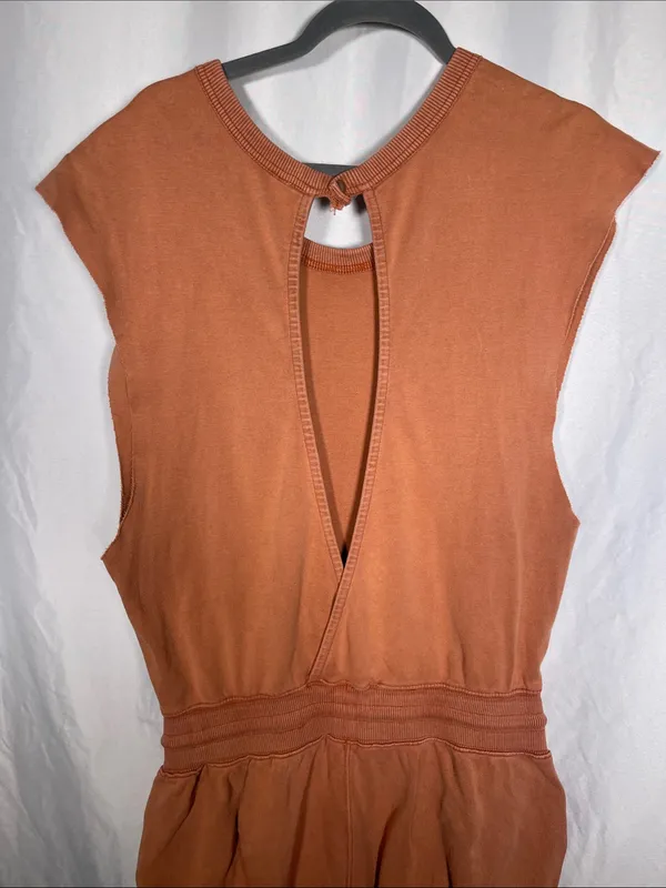 Free People Movement Womens Miss Me Yet Jumpsuit Oversized Small - Image 6