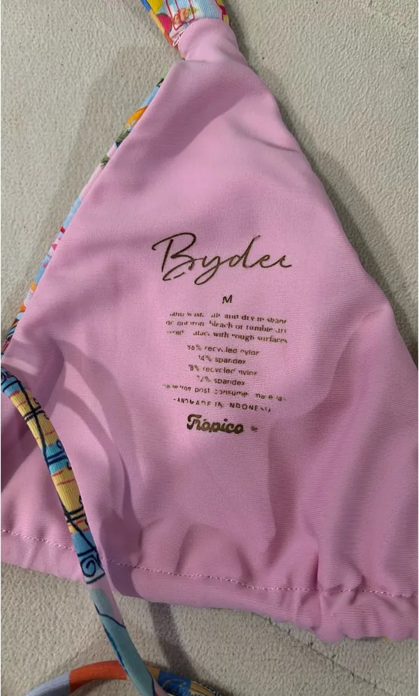 Bydee Cabana Cyprus Bikini Top Multiple Size M - Image 4